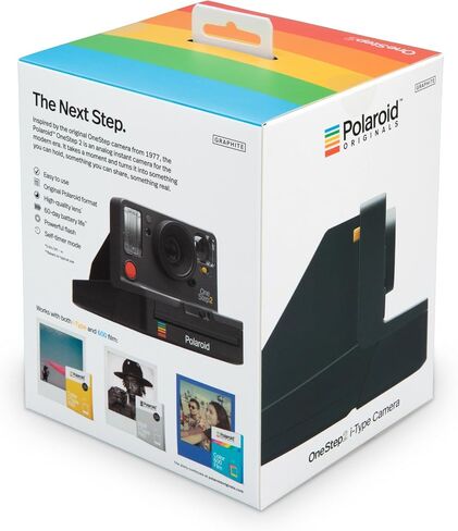Polaroid Originals 9002 OneStep 2 Instant Film Camera, Graphite, Black (Renewed) in Saudi Arabia