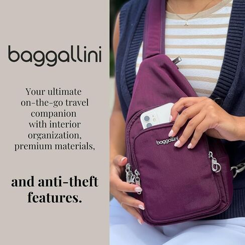 Baggallini Securtex Anti-Theft Daytripper Sling in Saudi Arabia