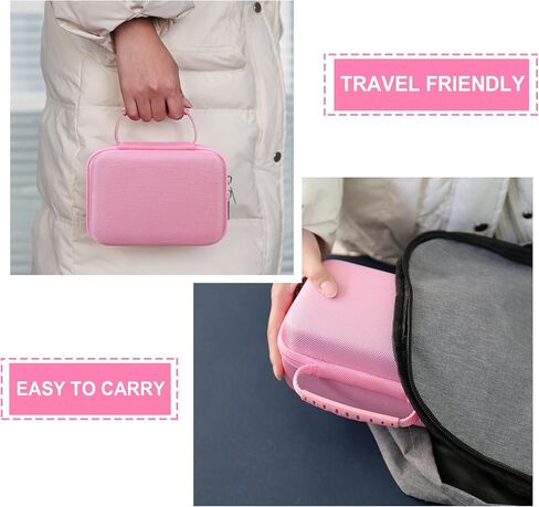 Hard Carrying Case for masterbee Kid Camera Instant Print Photo, Kids Digital Camera Toys Storage Bag with Mesh Pocket for Roll Printing Papers, USB Cable, SD Card, Colour Pen, Lanyard, Blue in Kuwait