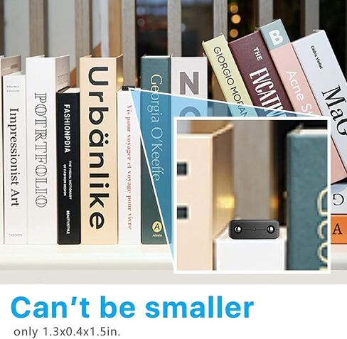 Smallest Wireless WiFi IP Camera,HD1080P Battery Camera,Baby Monitor Nanny Cam Pet Camera with Video Recording Live Feed Night Vision,Motion Detection,Cloud Storage for Security with iOS Android APP in Saudi Arabia