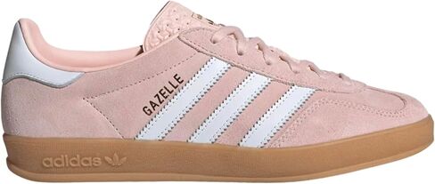 Adidas Gazelle Indoor Womens Sneaker (Sandy Pink, US Footwear Size System, Adult, Women, Numeric, Medium, 8.5) in Saudi Arabia