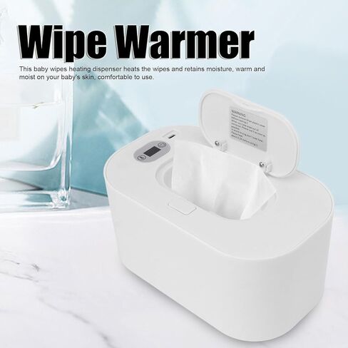Baby Wipe Warmer,Wet Wipe Warmer,Constant Temperature Portable Wipe Heater Temperature Adjustment Warm Keeper Dispenser (Green) in Saudi Arabia