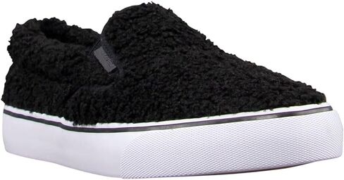 حذاء رياضي نسائي من Lugz مصنوع من الصوف سهل الارتداء كاجوال - أسود in Kuwait