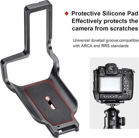 SUNWAYFOTO PCL-R3 دعامة على شكل حرف L مخصصة لكاميرا Canon R3 DSLR لوحة Arca السويسرية in Saudi Arabia