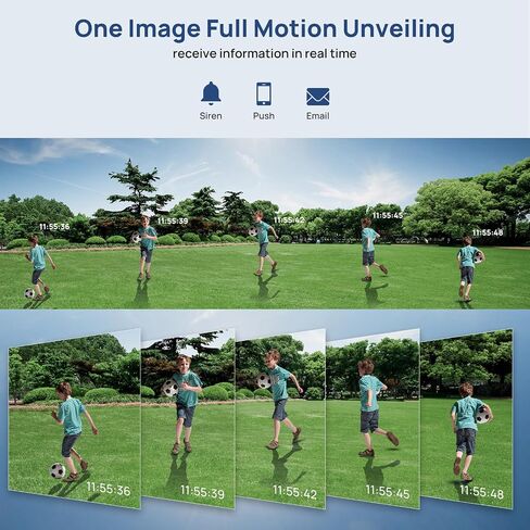 4K 8MP PoE Security Camera, Outdoor IP Camera, PoE AI Bullet IP Camera,Dual-len Camera,Panoramic 180° Wide Angle View, Human/Vehicle Detection, Color Night Vision, Two-Way Audio &Micro SD Slot(512G) in Saudi Arabia