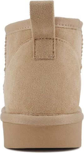 Soda “Mutual" ~ Women Round Toe Lug Sole Low Flatform Sherpa-lined Ankle Bootie in Saudi Arabia