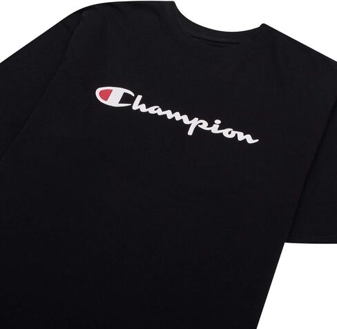 Champion Mens Big and Tall T Shirt, Crewneck Men Tees 2 Pack (2XLT, White/Black) in Saudi Arabia