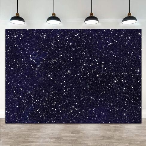 Night Sky Star Universe Space Theme Starry Photo Backdrops Early 2000s Galaxy Stars Children Boy or Girl Birthday Party Photography Background Newborn Baby Shower Banner Props 7x5ft in Saudi Arabia