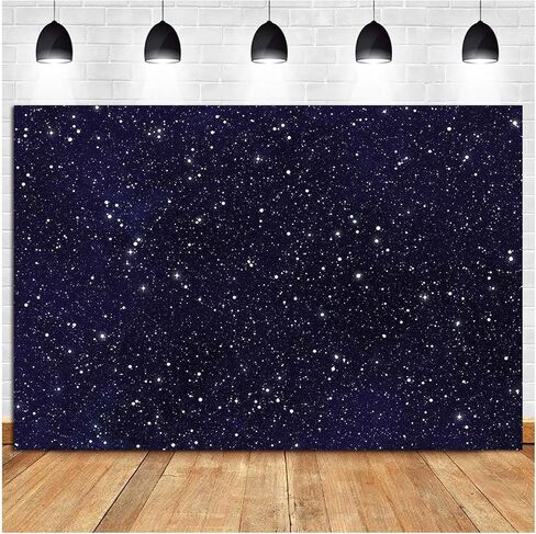 Night Sky Star Universe Space Theme Starry Photo Backdrops Early 2000s Galaxy Stars Children Boy or Girl Birthday Party Photography Background Newborn Baby Shower Banner Props 7x5ft in Saudi Arabia