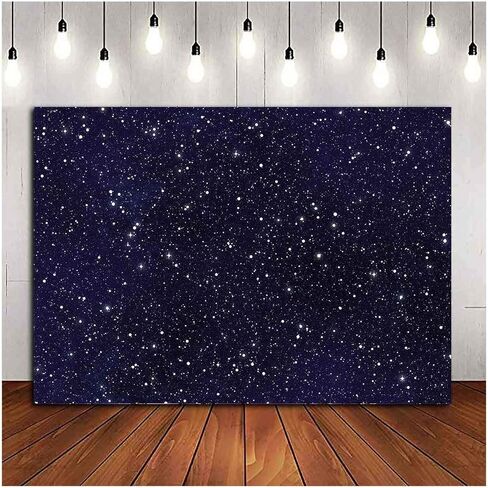 Night Sky Star Universe Space Theme Starry Photo Backdrops Early 2000s Galaxy Stars Children Boy or Girl Birthday Party Photography Background Newborn Baby Shower Banner Props 7x5ft in Saudi Arabia
