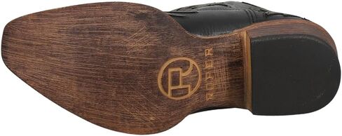 ROPER Womens Amelia Tooled Inlay Slip Toe حذاء كاجوال بكعب منخفض للكاحل 1-2 بوصة - بني in Saudi Arabia