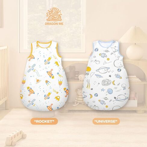 Baby Sleep Sack 6-18 Months 100% Cotton Infant Toddler Sleeping Sack 2-Way Zipper Lightweight Sleepsack in Saudi Arabia