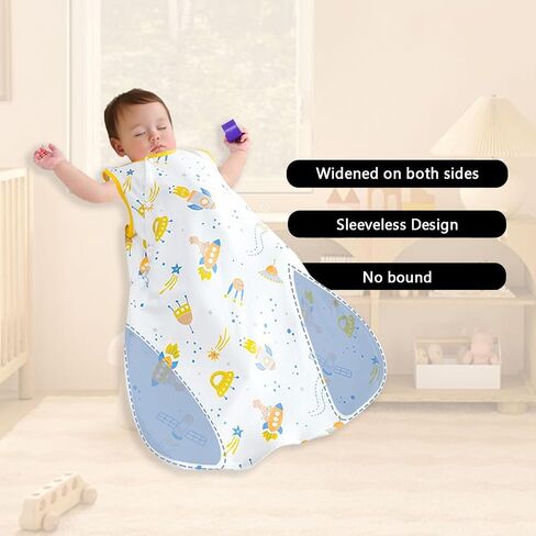 Baby Sleep Sack 6-18 Months 100% Cotton Infant Toddler Sleeping Sack 2-Way Zipper Lightweight Sleepsack in Saudi Arabia