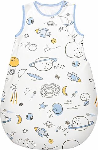 Baby Sleep Sack 6-18 Months 100% Cotton Infant Toddler Sleeping Sack 2-Way Zipper Lightweight Sleepsack in Saudi Arabia