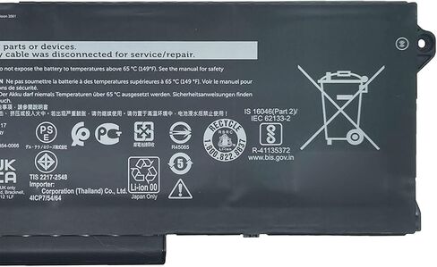 بطارية كمبيوتر محمول 07KRV بقدرة 58 وات في الساعة متوافقة مع Dell Latitude 5430 5530 / Precision 3570 / P104F P137G Series M69D0 O7KRV ​​H4PVC 0H4PVC Y86WG 0Y86WG 08WRCR 8WRCR 078FWY 4FVJG in Saudi Arabia