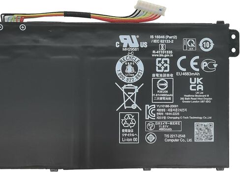 بطارية كمبيوتر محمول 07KRV بقدرة 58 وات في الساعة متوافقة مع Dell Latitude 5430 5530 / Precision 3570 / P104F P137G Series M69D0 O7KRV ​​H4PVC 0H4PVC Y86WG 0Y86WG 08WRCR 8WRCR 078FWY 4FVJG in Saudi Arabia