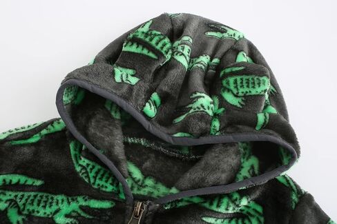 Toddler Polar Fleece Jacket Hooded Baby Boys Girls Autumn Winter Long Sleeve Warm Outerwear in Saudi Arabia