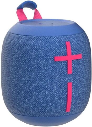 Ultimate Ears WONDERBOOM 3، مكبر صوت بلوتوث لاسلكي صغير محمول، صوت جهير كبير 360 درجة للخارج، مقاوم للماء والغبار IP67، قابل للطفو، نطاق 131 قدمًا - أسود نشط in Kuwait
