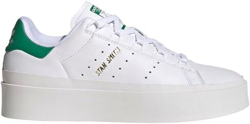 حذاء رياضي نسائي من adidas Originals Stan Smith Bonega، أبيض/أبيض/أخضر، 10 in Saudi Arabia