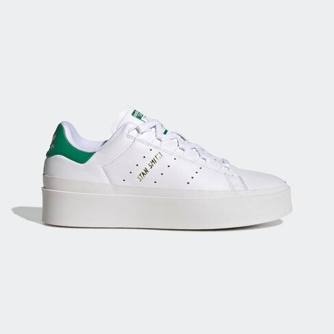 حذاء رياضي نسائي من adidas Originals Stan Smith Bonega، أبيض/أبيض/أخضر، 10 in Saudi Arabia