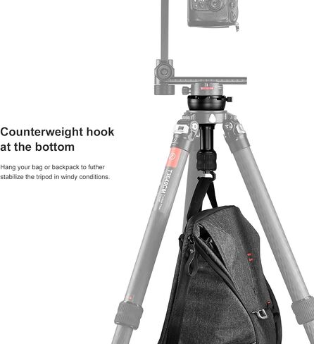 SUNWAYFOTO TA-75LC 75 مم محول وعاء نصف الكرة تحويل وعاء الفيديو المعدني مع مشبك Arca السويسري للحامل ثلاثي القوائم in Kuwait