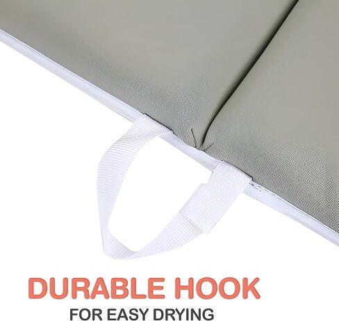 مجموعة وسادات مسند الركبة ومسند الكوع من سموشي بيبي، سجادة مريحة للركبة لاستحمام الطفل - وسادة ركبة سميكة للغاية وغير مؤلمة مع جيوب لتنظيم الألعاب، سريعة الجفاف، قابلة للطي in Kuwait