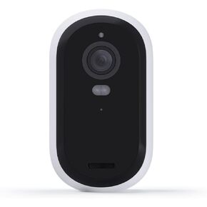 Arlo Essential Wireless Hd Security Camera, 2nd Generation, Outdoor & Indoor Wireless Camera with Color Night Vision - White, 1-Pack, VMC2050 (Renewed)
