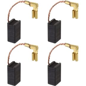 2 Pairs Carbon Brushes with Spring Connector Multifunctional Sanding Machine Motor Replacement Part Compatible with Dewalt DWE315 DWE314 Power Tool Accessories