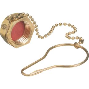 Western Enterprises#DC-B7, CGA 022 Nut & Chain DUST Cap