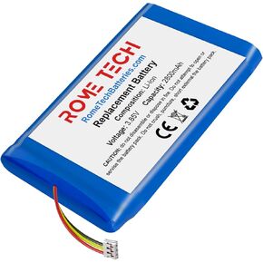 Rome Tech Replacement Battery for DXR-8 Pro Baby Monitor Not Compatible with DXR-8 Baby Monitor - 3.85V 2800mAh Lithium Ion Rechargeable Battery