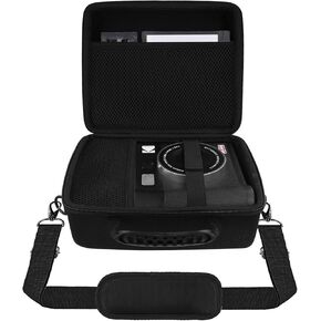 khanka Hard Travel Case Replacement for KODAK Mini Shot 4 ERA 4PASS 2-in-1 Instant Camera and Photo Printer,Case only. (Black)