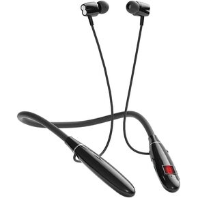 100 Hours Playtime Neckband Bluetooth Headphones with Digital Display, in Ear Wireless Earphones with Noise Cancelling Microphone, Bluetooth 5.2, USB-C Fast Charging, for Workout Running Sport Work