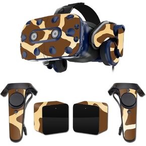 MightySkins Skin Compatible with HTC Vive Pro VR Headset - Giraffe | Protective, Durable, and Unique Vinyl Decal wrap Cover | Easy to Apply, Remove, and Change Styles | Made in The USA