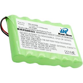 300-03866, LCP500-4B Battery for Honeywell 300-03866, LCP500-4B, LYNXRCHKIT-SHA, OSA214, (7.2V, 3700mAh Ni-NH Battery Pack),