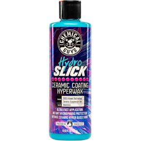 Chemical Guys HOL229 Ultimate Ceramic Coating Kit - HydroSlick HyperWax SiO2 Gel (16 fl oz) for Long-Lasting Shine & Protection, with 2 Premium Microfiber Applicators & 3 Workhorse Towels, (6 Items)