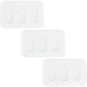 3 Sets VR Camera Protector Camera Protection Empered Glass Screen Protector Compatible with Meta Quest 3 Camera, Transparent
