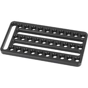 CAMVATE Multipurpose Cheese Plate with 1/4"-20 Threads & Slots - 3649