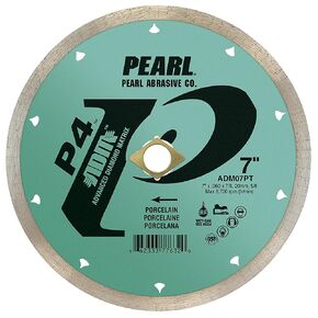 P4 ADM Reactor Porcelain Blade 7", 5/8"-1" Arbor