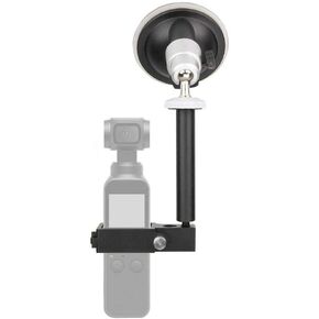 Suction Cup Compatible with DJI Pocket 2, Car Windshield Window Holder Mount Bracket Stand Detachable Extension Rod for DJI OSMO Pocket Camera