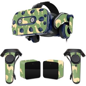 MightySkins Skin Compatible with HTC Vive Pro VR Headset - Llama | Protective, Durable, and Unique Vinyl Decal wrap Cover | Easy to Apply, Remove, and Change Styles | Made in The USA