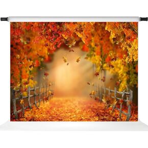 Kate Fall Fall Leaves Backdrop Autumn Backdrop Texture Photo Props Maple Leaves Paty Way Professional Photo Studio Props 7x5ft