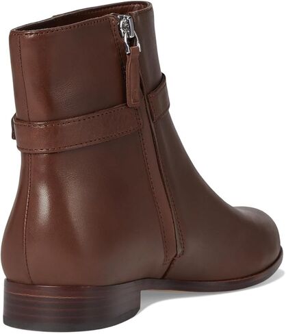 Lauren Ralph Lauren Women's Brooke Burnished Leather Bootie in Saudi Arabia