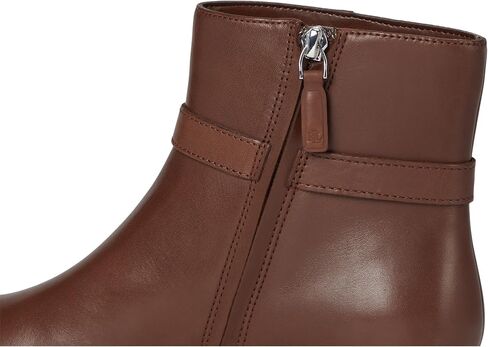 Lauren Ralph Lauren Women's Brooke Burnished Leather Bootie in Saudi Arabia