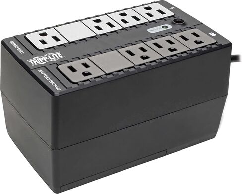 Eaton Tripp Lite BC350 350VA Small UPS 210W Battery Backup Surge Protector | 6 Outlets, Replaceable Battery, Home & Office, 5ft Extension Cord, 3-Year Manufacturer's Warranty & $100,000 Insurance in Kuwait