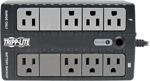 Eaton Tripp Lite BC350 350VA Small UPS 210W Battery Backup Surge Protector | 6 Outlets, Replaceable Battery, Home & Office, 5ft Extension Cord, 3-Year Manufacturer's Warranty & $100,000 Insurance in Kuwait