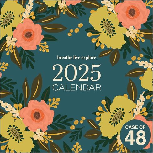 TF PUBLISHING 2025 Mom's Manager Wall Calendar | Large Grids for Appointments and Scheduling | Vertical Monthly Wall Calendar 2025 | Home and Office Organization | Premium Matte Paper | 12"x12" in Saudi Arabia