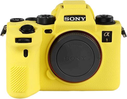 Easy Hood Camera Case for Sony Alpha 1 A1 Digital Camera, Anti-Scratch Soft Silicone Rubber Case Protective Body Housing Protector Skin Cover(White) in Saudi Arabia