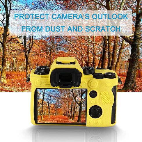 Easy Hood Camera Case for Sony Alpha 1 A1 Digital Camera, Anti-Scratch Soft Silicone Rubber Case Protective Body Housing Protector Skin Cover(White) in Saudi Arabia