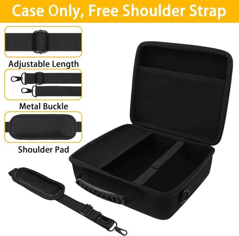 khanka Hard Travel Case Replacement for KODAK Mini Shot 4 ERA 4PASS 2-in-1 Instant Camera and Photo Printer,Case only. (Black) in Saudi Arabia
