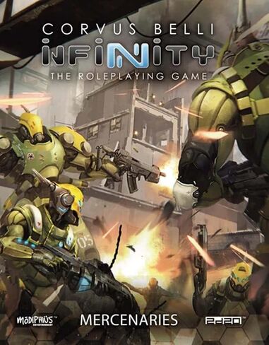 Modiphius Infinity: War Market: The Mercenaries Sourcebook, Multi in Saudi Arabia